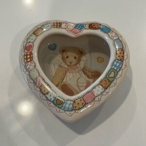 Cherished Teddies Heart Keepsake Box